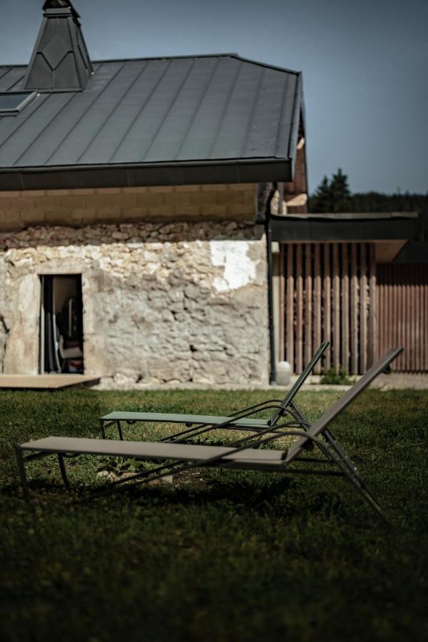 La Loge De La Dolarde - Chambre Nord-Est Hotell Prémanon Eksteriør bilde